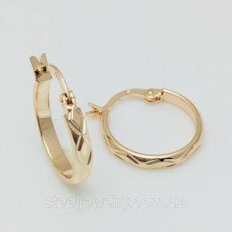 Серьги кольца женские Fallon Jewelry