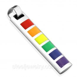Кулон радуга символ ЛГБТSpikes